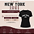 Blusa T-shirt Feminina em Viscolycra Plus Size New York 1991 - Imagem 5