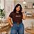 Blusa T-shirt Feminina em Viscolycra Estampa Cristã Plus Size - Imagem 3