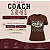 T-shirt Casual e Descolada Plus Size Manga Curta Estampa Coach - Imagem 5