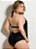 Maiô Plus Size Estiloso com Franjas Preto - Imagem 2