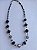 Colar Cristais Swarovski Black - Imagem 1