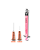 KIT MEDTX - AGULHA DE APLICAÇÃO 34G + AGULHA DE ASPIRAÇÃO 25G + SERINGA 1ML - Imagem 2