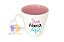 Caneca Cônica Personalizada Alça Coração Interior Rosa 250ml (Personalização Já Inclusa!) - Imagem 1