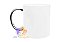 Caneca Alça Cromada Cerâmica 325ml Para Sublimação - Imagem 1