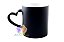 Caneca Mágica Alça Coração Cerâmica 325ml Para Sublimação - Imagem 1