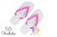 50 Chinelos Personalizados (Diversas Cores!) Personalização Já Inclusa! - Imagem 3