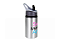Squeeze Personalizado Prata Alumínio Com Alça 500ml Personalização Já Inclusa! - Valor por Unidade - Mínimo 10 Unidades - Imagem 1