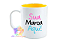Caneca Personalizada Interior Colorido Polímero 350ml (Diversas Cores!) Personalização Já Inclusa! - Imagem 1
