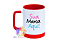 Caneca Personalizada Soft Emborrachada Colorida Porcelana 325ml (Diversas Cores!) Personalização Já Inclusa! - Imagem 1