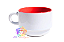 Xícara Personalizada Colorida Porcelana 200ml (Diversas Cores!) Personalização Já Inclusa! - Imagem 2