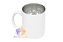 Caneca Interior Cromado Personalizada Porcelana 325ml (Diversas Cores!) Personalização já inclusa! - Imagem 4