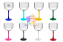 Taça De Gin Personalizada Base Colorida Transparente 550ml (Diversas Cores!) Personalização Já Inclusa! - Imagem 1