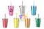 Copo Glitter Personalizado Com Canudo e Tampa 550ml (Diversas Cores!) Personalização Já Inclusa! - Imagem 1