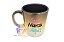 Caneca Cromada Personalizada Degradê Interior Preto Porcelana 325ml Personalização Já Inclusa! - Imagem 1
