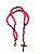 Pulseira Acampamento Madeira 4mm - Rosa (8331) - Imagem 1