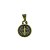 Medalha de São Bento 10 mm Ouro Velho - Imagem 2