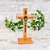 Cruz de Mesa 12 cm - Ouro Velho - Imagem 6