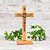 Cruz de Mesa 17 cm - Ouro Velho - Imagem 6