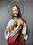Imagem Sagrado Coração de Jesus 31cm Resina Colorido (8565) - Imagem 3