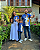 Camiseta de São Miguel Arcanjo Azul com oração - Infantil - Imagem 5