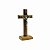 Cruz de Mesa - 9cm Prata Velha - Imagem 2