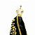 Nossa Senhora Aparecida 25 cm com manto e coroa - Imagem 3