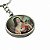 Chaveiro Medalha Resinada Santa Teresinha - Imagem 3