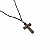 Colar Crucifixo 6mm Mesclado com Cristo - Imagem 3