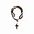 Pulseira Terço com Crucifixo  e entre meio Nossa Senhora de Fátima - Imagem 1