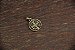 Medalha de São Bento 20mm em ouro velho (5115) - Imagem 1