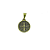 Medalha São Bento 20 mm - Ouro Velho - Imagem 1