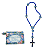 Terço com bolsa de tecido e zíper - nossa senhora das Graças - Imagem 1