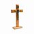 Cruz 26 cm Mesa Imbuia Ouro Velho - Imagem 2