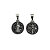 Medalha São Bento 13 mm Prata Velha - Imagem 3