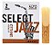 Palheta Select Jazz Modelo Unfiled - Sax Alto - Nº 2 Medium - Imagem 1