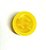 Capinha Redonda para Push Button 12x12x7,3mm - Amarelo - Imagem 2