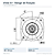 Redutor Planetário para Servomotor 10:1 HPS90-L1MA-R19 Flange 90 mm Entrada 19 mm Saída 20 mm Folga até 10 Arcmin - Imagem 8
