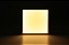 PAINEL LED EMBUTIR QUADRADO 12w 3000K Branco Quente 17x17cm Bivolt Alu - Imagem 1