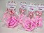 Lembrancinha 90 Anos: Sabonete Rosa Delicada com Mini Terço - Imagem 6