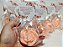 Lembrancinha 70 Anos: Sabonete Rosa Luxo com Mini Terço - Imagem 2