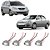 Plug Conector Chicote Bico Injetor Toyota Hilux 25 2.7 3.0 Diesel 2005 a 2010 Toyota Corolla 1.6 1.8 - Kit com 4 - Imagem 4