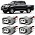 Plug Conector Chicote Bico Injetor Toyota Hilux 25 2.7 3.0 Diesel 2005 a 2010 Toyota Corolla 1.6 1.8 - Kit com 4 - Imagem 1