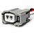 Plug Conector Chicote Bico Injetor Toyota Hilux 25 2.7 3.0 Diesel 2005 a 2010 Toyota Corolla 1.6 1.8 - Kit com 4 - Imagem 6
