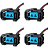 Plug Conector Chicote Bico Injetor Honda Civic Fit CRV - Kit com 4 - Imagem 4