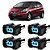 Plug Conector Chicote Bico Injetor Honda Civic Fit CRV - Kit com 4 - Imagem 6