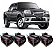 Plug Conector Chicote Bico Injetor Ford Ranger Troller 3.0 Diesel 2005 a 2012 - Kit com 4 X - Imagem 2