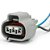 Plug Conector Chicote Atuador Marcha Lenta Toyota Corolla 1.6 1.8 Camry Pressostato Hilux Corolla Hilux Etios - 1 X - Imagem 2