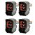 Plug Conector Chicote Bico Injetor Ford Ranger Flex 2.5 Ecosport Focus Fusion - Kit com 4 - Imagem 2