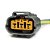 Plug Conector Chicote Bobina Ignição Hyster FT Empilhadeira Válvula EGR Mitsubishi L200 2.5 Pajero Outdoor - 1 X - Imagem 2
