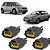 Plug Conector Chicote Bobina Ignição Mitsubishi Pajero TR4 2.0 Fiat Marea Brava Nissan Livina Tiida Sentra 1.8 - Kit com 4 - Imagem 1